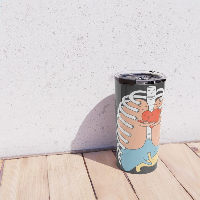 Hugs Keep Us Alive 2 Travel Mug Gallery Image 4
