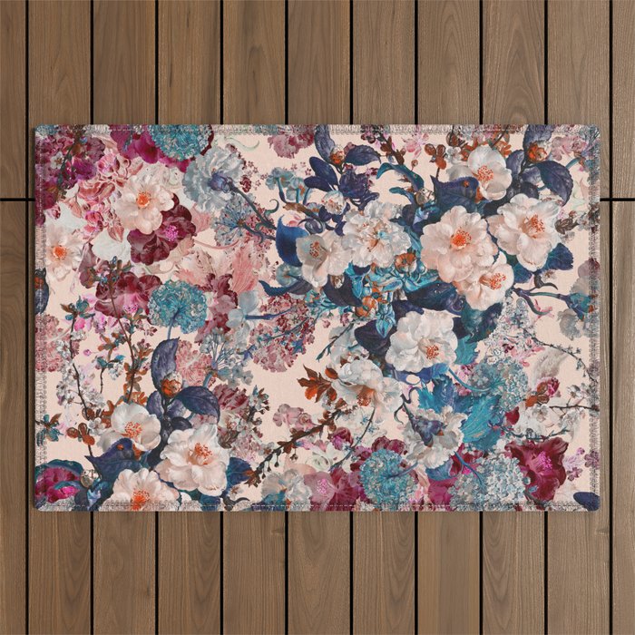 Romantic Garden XII Outdoor Rug Gallery Image 1