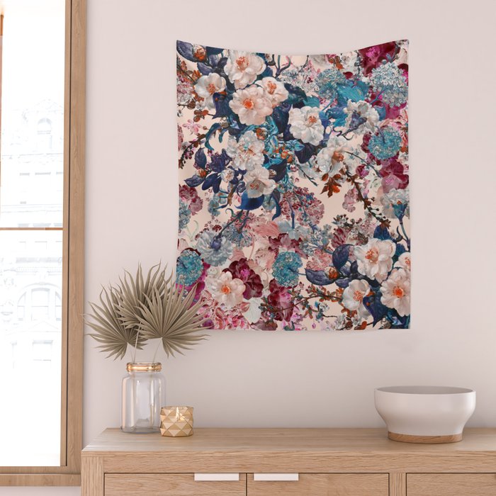 Romantic Garden XII Wall Tapestry Gallery Image 2