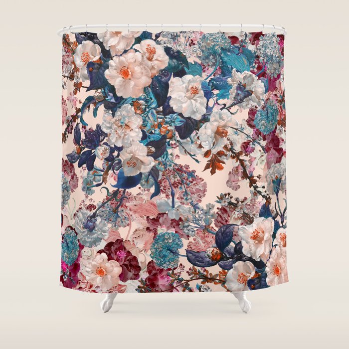 Romantic Garden XII Shower Curtain Gallery Image 1