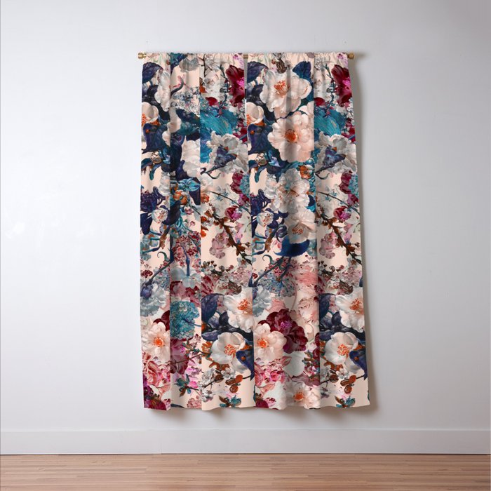 Romantic Garden XII Window Curtain Gallery Image 3