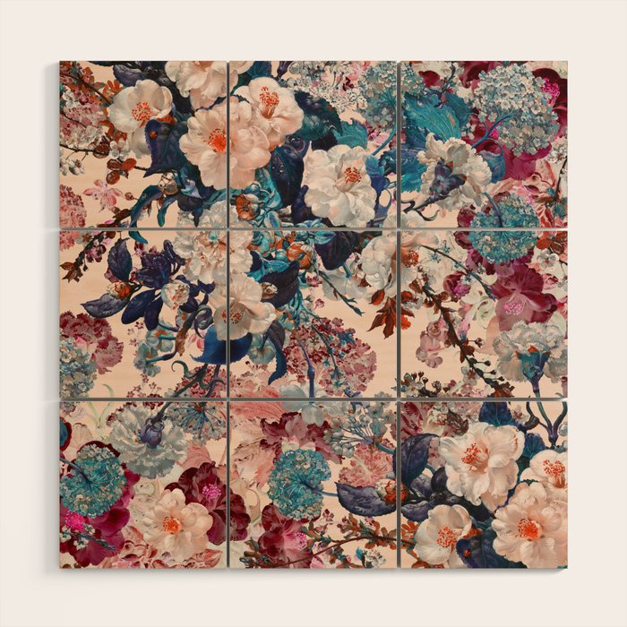 Romantic Garden XII Wood Wall Art Gallery Image 1