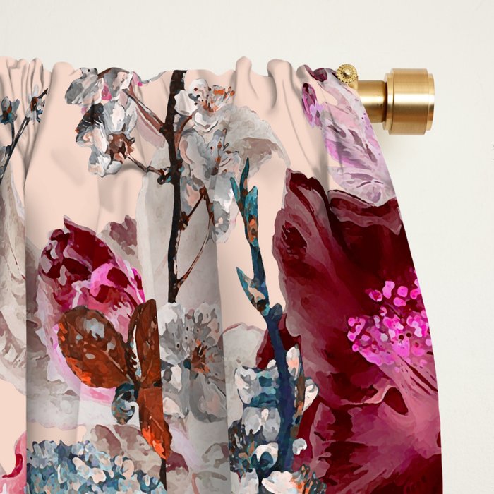 Romantic Garden XII Window Curtain Gallery Image 2