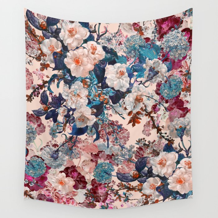 Romantic Garden XII Wall Tapestry Gallery Image 1