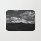Mount Saint Helens Black and White II Bath Mat Gallery Image 1