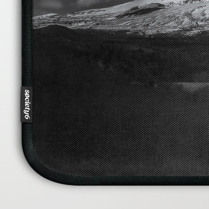 Mount Saint Helens Black and White II Laptop Sleeve Gallery Image 3