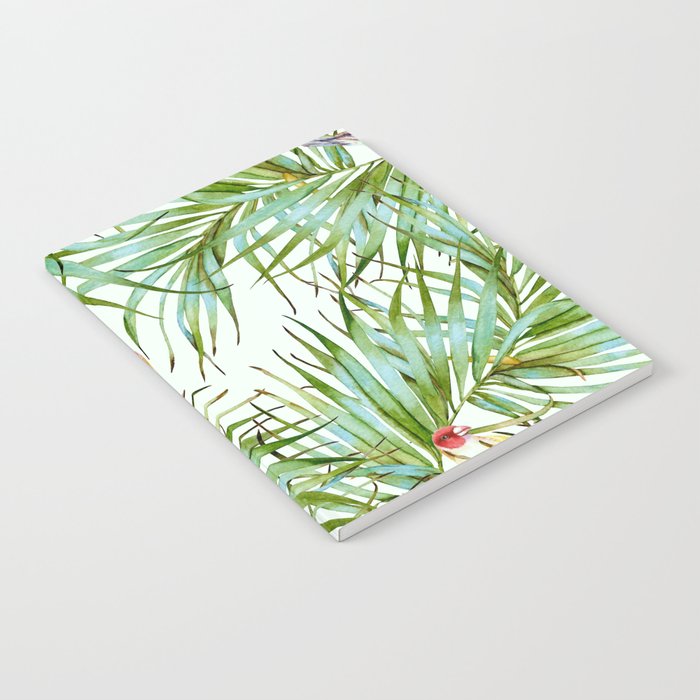 Birds on the leaves of the jungle Notebook Gallery Image 1