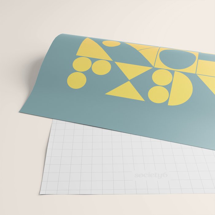 Modern Geometric 06 Wrapping Paper Gallery Image 2