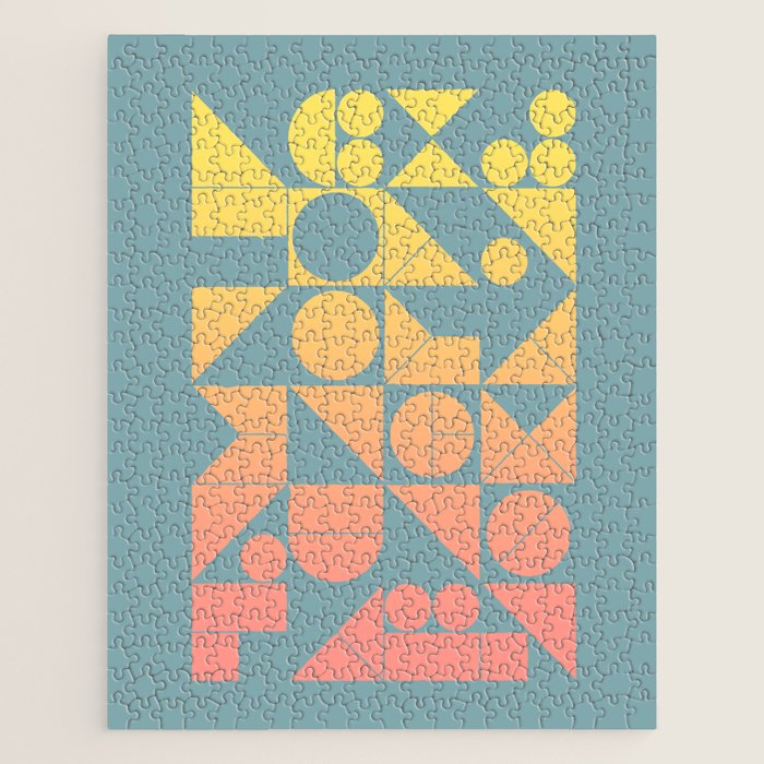 Modern Geometric 06 Jigsaw Puzzle Gallery Image 1