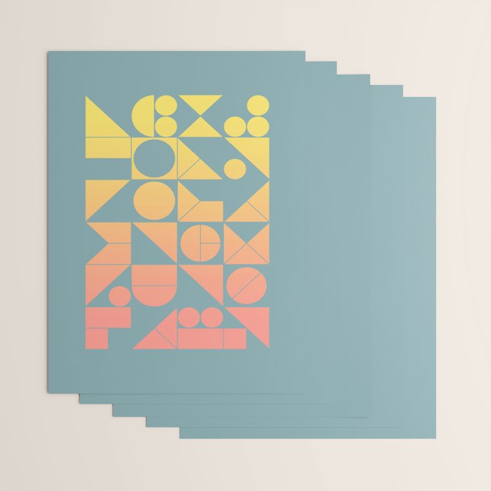 Modern Geometric 06 Wrapping Paper Gallery Image 3