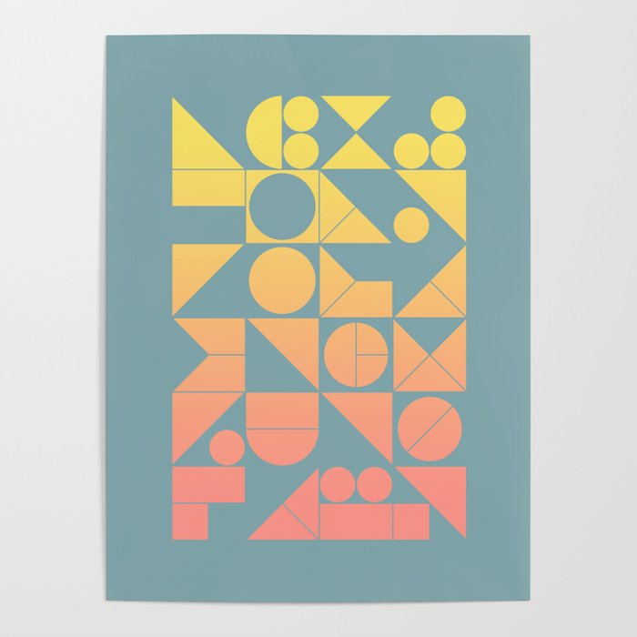 Modern Geometric 06 Poster Gallery Image 4