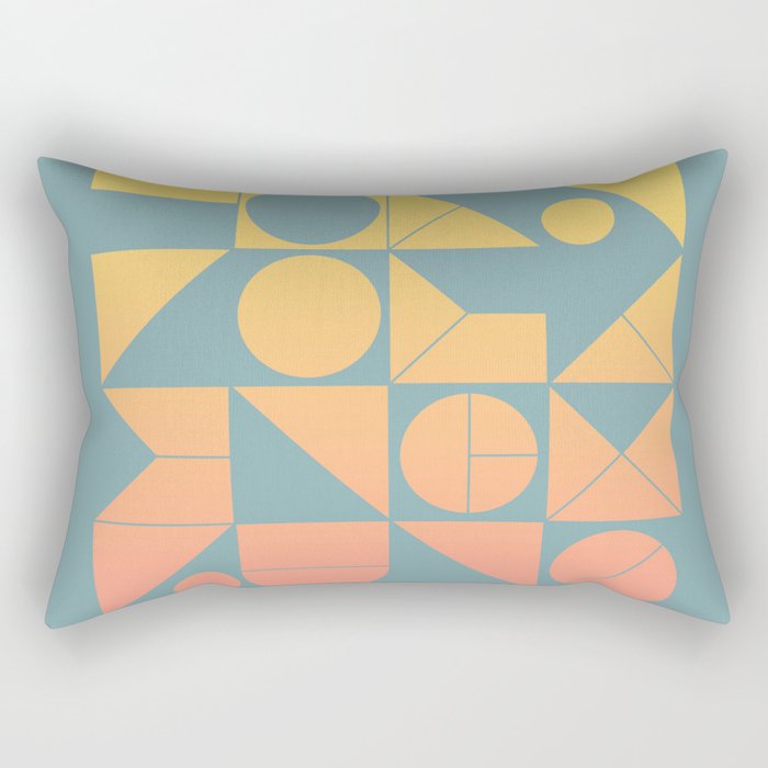 Modern Geometric 06 Rectangular Pillow Gallery Image 2
