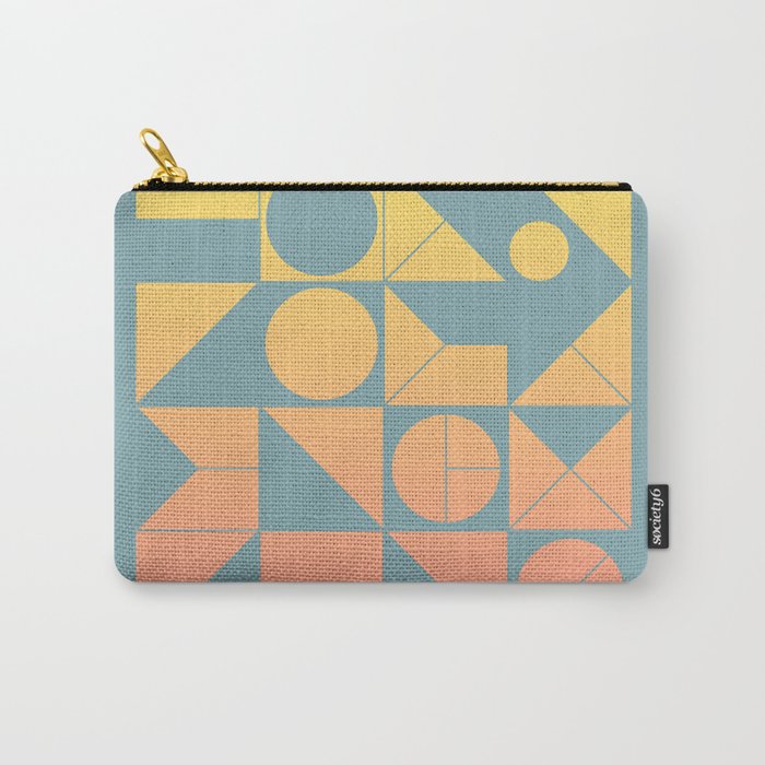Modern Geometric 06 Carry All Pouch Gallery Image 1