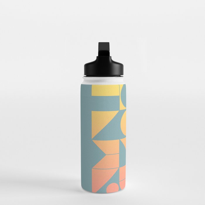 Modern Geometric 06 Water Bottle Gallery Image 3