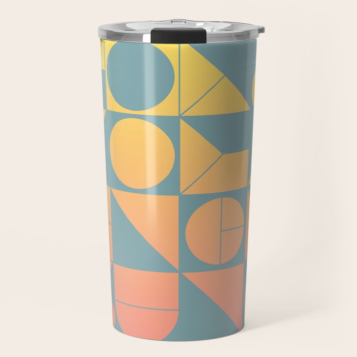 Modern Geometric 06 Travel Mug Gallery Image 1