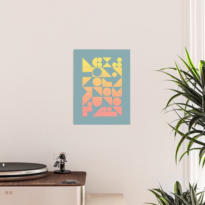 Modern Geometric 06 Poster Gallery Image 2