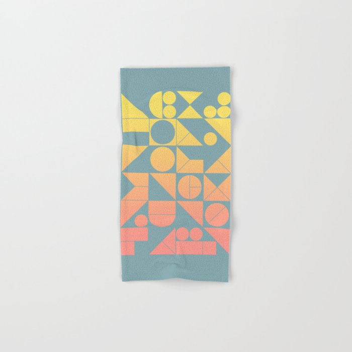 Modern Geometric 06 Bath Towel Gallery Image 1