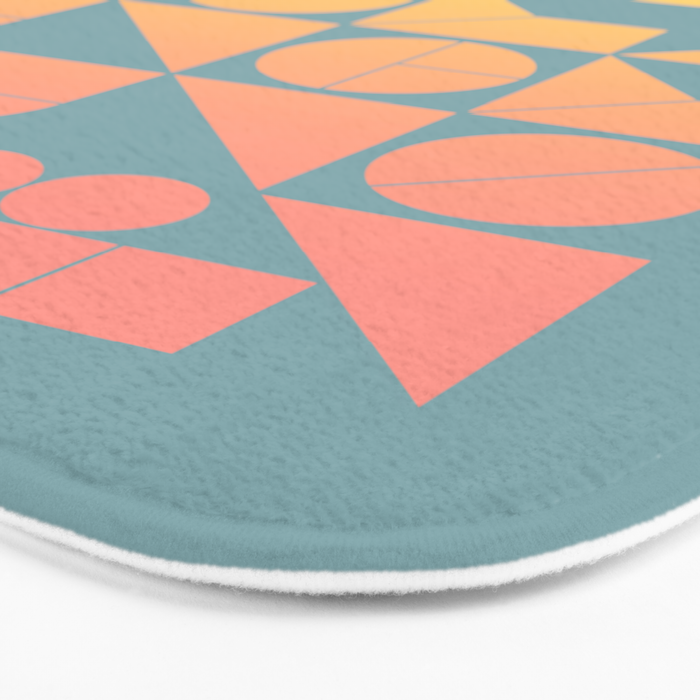 Modern Geometric 06 Bath Mat Gallery Image 3