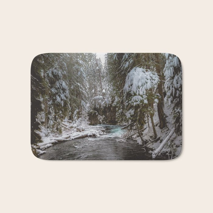 A Quiet Place - Pacific Northwest Nature Photography Bath Mat Gallery Image 1