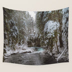 A Quiet Place - Pacific Northwest Nature Photography Wall Tapestry Gallery Image 4