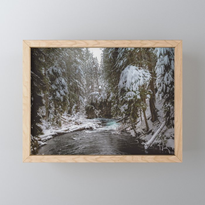 A Quiet Place - Pacific Northwest Nature Photography Mini Art Print Gallery Image 1