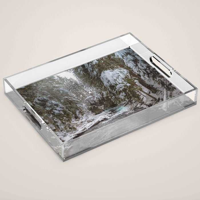 A Quiet Place - Pacific Northwest Nature Photography Acrylic Tray Gallery Image 1