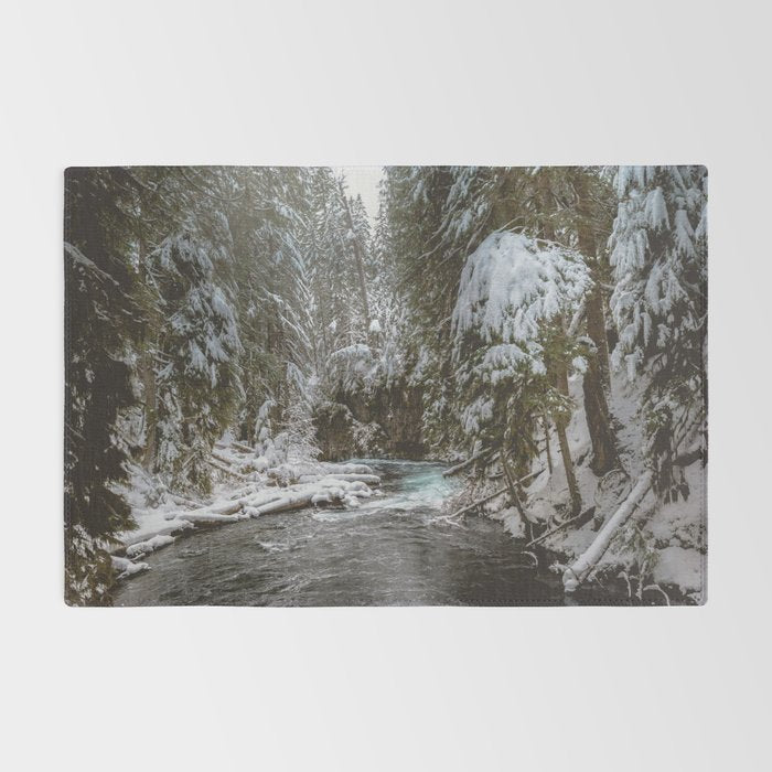A Quiet Place - Pacific Northwest Nature Photography Rug Gallery Image 2
