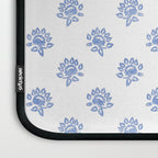 Small Distressed Block Print - Cobalt Laptop Sleeve Gallery Image 3