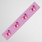 SWEET - colorful typography on pink Table Runner Gallery Image 3