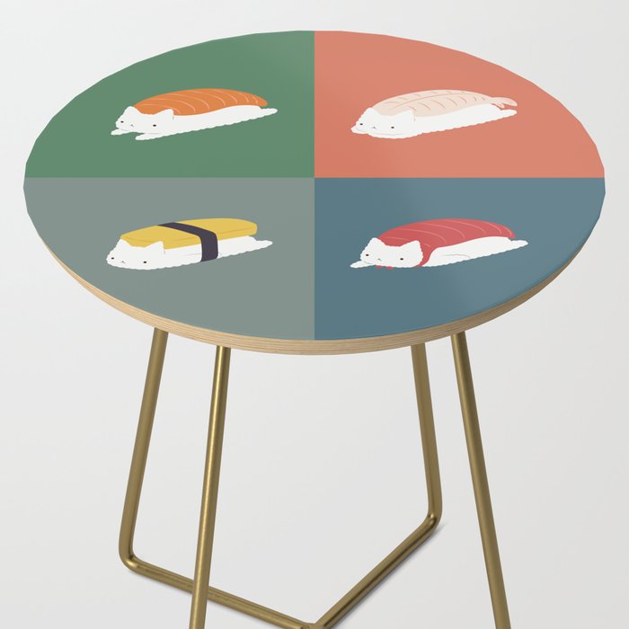 Sushi Cat 2x2 Side Table Gallery Image 2