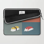 Sushi Cat 2x2 Laptop Sleeve Gallery Image 2