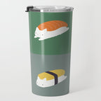 Sushi Cat 2x2 Travel Mug Gallery Image 3
