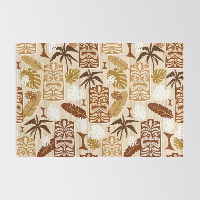 Tiki Time Brown Rug Gallery Image 2