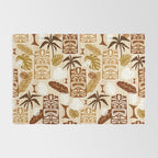 Tiki Time Brown Rug Gallery Image 2