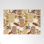 Tiki Time Brown Welcome Mat Gallery Image 1
