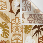 Tiki Time Brown Wall Tapestry Gallery Image 3