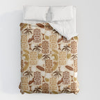 Tiki Time Brown Comforter Gallery Image 6