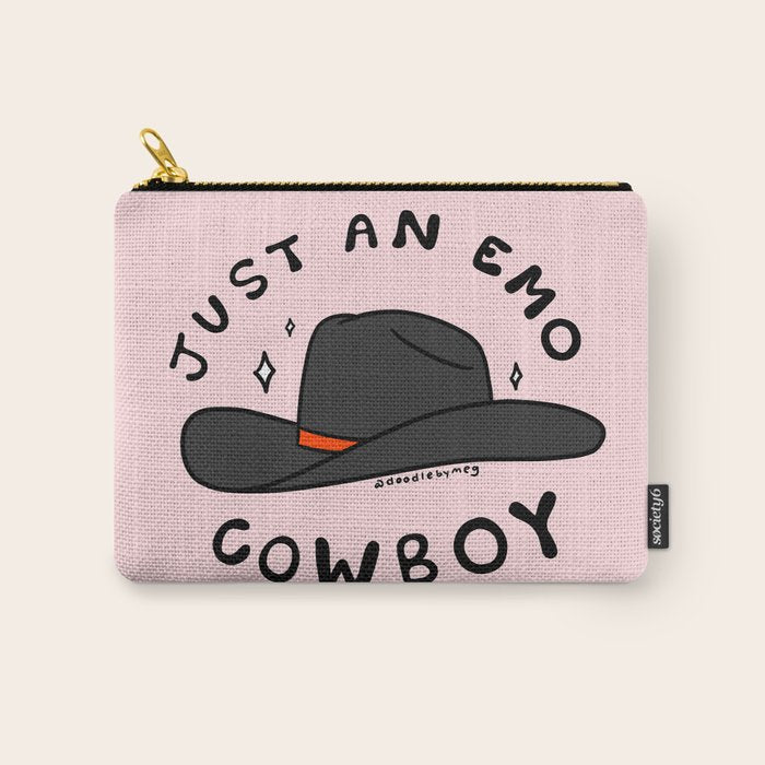 Just An Emo Cowboy Carry All Pouch Gallery Image 1