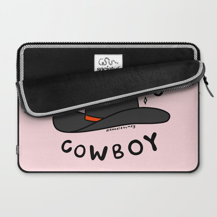 Just An Emo Cowboy Laptop Sleeve Gallery Image 2