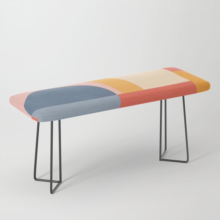 Abstract Geometric Shapes 31 Bench Gallery Image 1
