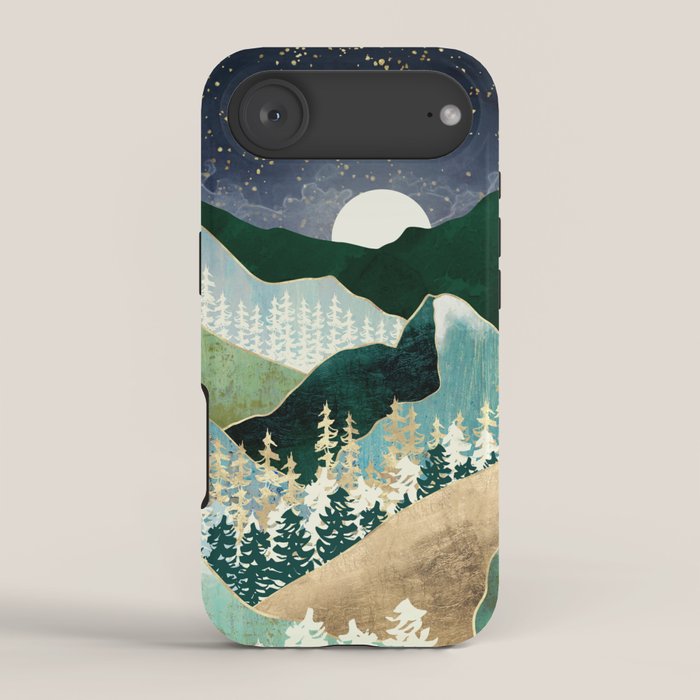 Spring Night Vista iPhone Case Gallery Image 2