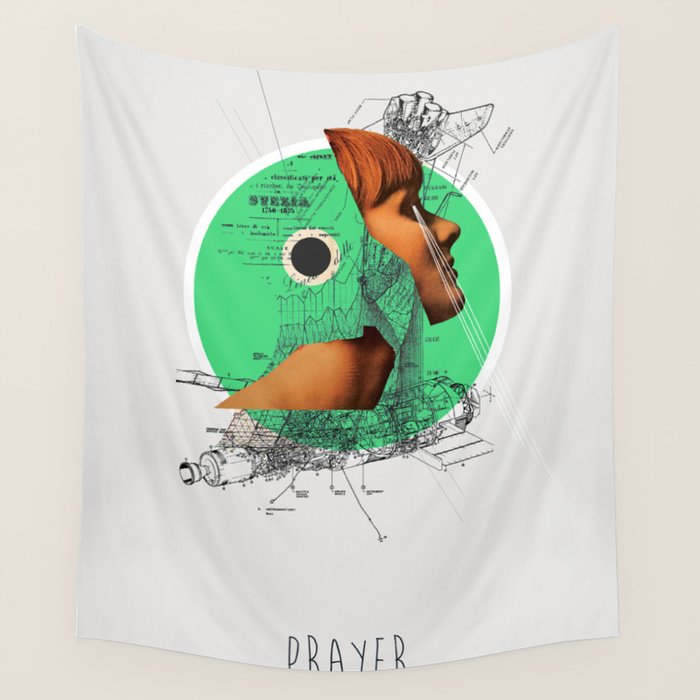 Prayer Wall Tapestry Gallery Image 1