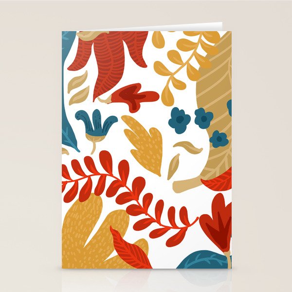 Echo of Innocence | Botanical Nature Eclectic Plants | Vintage Floral Rustic Spring Garden Blossom Stationery Card Gallery Image 2