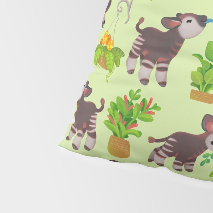 Okapi Pillow Sham Gallery Image 4