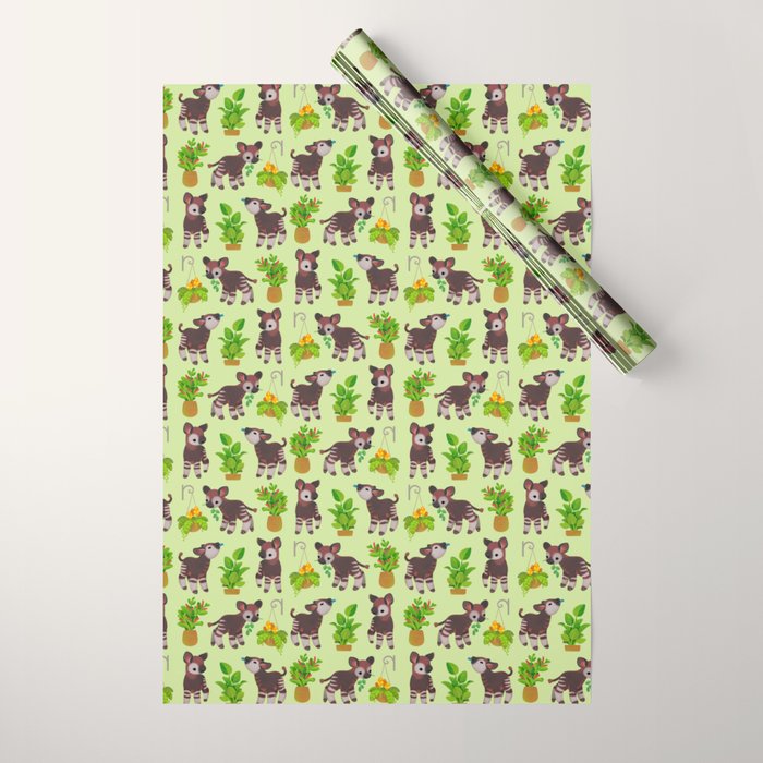 Okapi Wrapping Paper Gallery Image 1