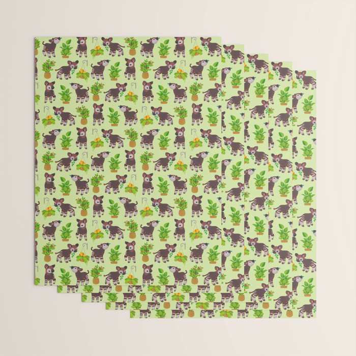 Okapi Wrapping Paper Gallery Image 3