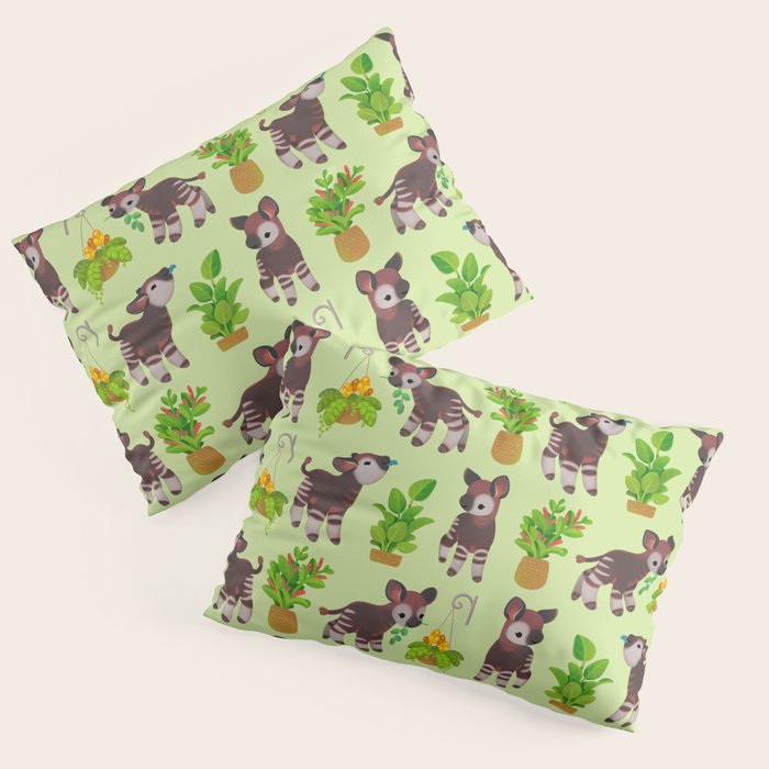 Okapi Pillow Sham Gallery Image 1
