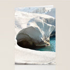 Milos Sarakiniko Beach Stationery Card Gallery Image 2
