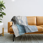 Milos Sarakiniko Beach Throw Blanket Gallery Image 1
