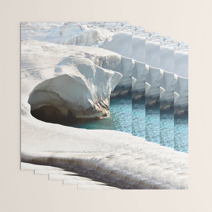 Milos Sarakiniko Beach Wrapping Paper Gallery Image 3